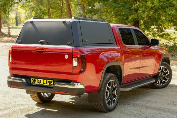 OMSA VW Amarok Omcap Kapalı Kabin Paslanmaz Çelik 2022 ve Sonrası