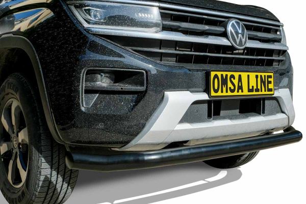 OMSA VW Amarok Texas Ön Alt Koruma Çap:76 Siyah 2022 ve Sonrası