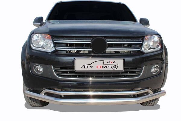 OMSA VW Amarok Vegas Ön Alt Koruma Çap:76-42 Krom 2010-2016 Arası