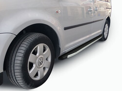 OMSA VW Caddy Armada Yan Basamak Alüminyum Kısa Şase 2003-2020 Arası - Thumbnail