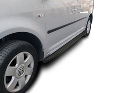 OMSA VW Caddy Blackline Yan Basamak Siyah 2003-2020 Arası - Thumbnail