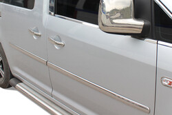 OMSA VW Caddy Krom Yan Kapı Çıtası 4 Parça 2003-2014 Arası - Thumbnail