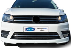 OMSA VW Caddy Minivan Krom Ön Panjur 2 Parça 2015-2019 Arası - Thumbnail