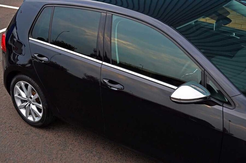 OMSA VW Golf 7 HB Krom Cam Çıtası 2013-2020 Arası - Thumbnail