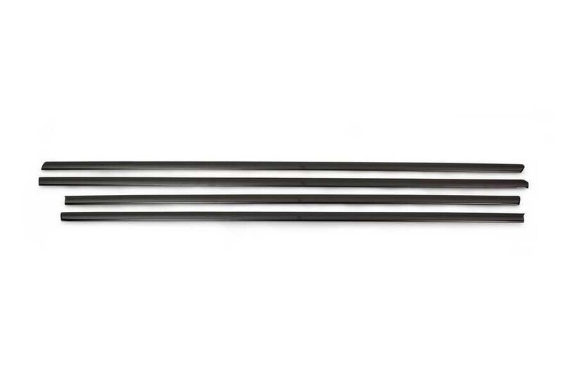 Krom Aksesuar » Omsa - OMSA VW Golf 7 HB Siyah Krom Cam Alt Çıtası 2013-2020 Arası