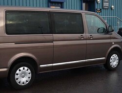 Krom Aksesuar » Omsa - OMSA VW T5 Multivan Krom Yan Kapı Çıtası Çift Sürgü Kısa Şase 2003 ve Sonrası