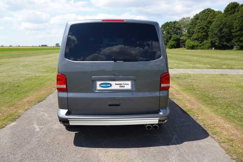 OMSA VW T6.1 Transporter Elegance Arka Koruma Alüminyum 2020-2023 Arası - Thumbnail