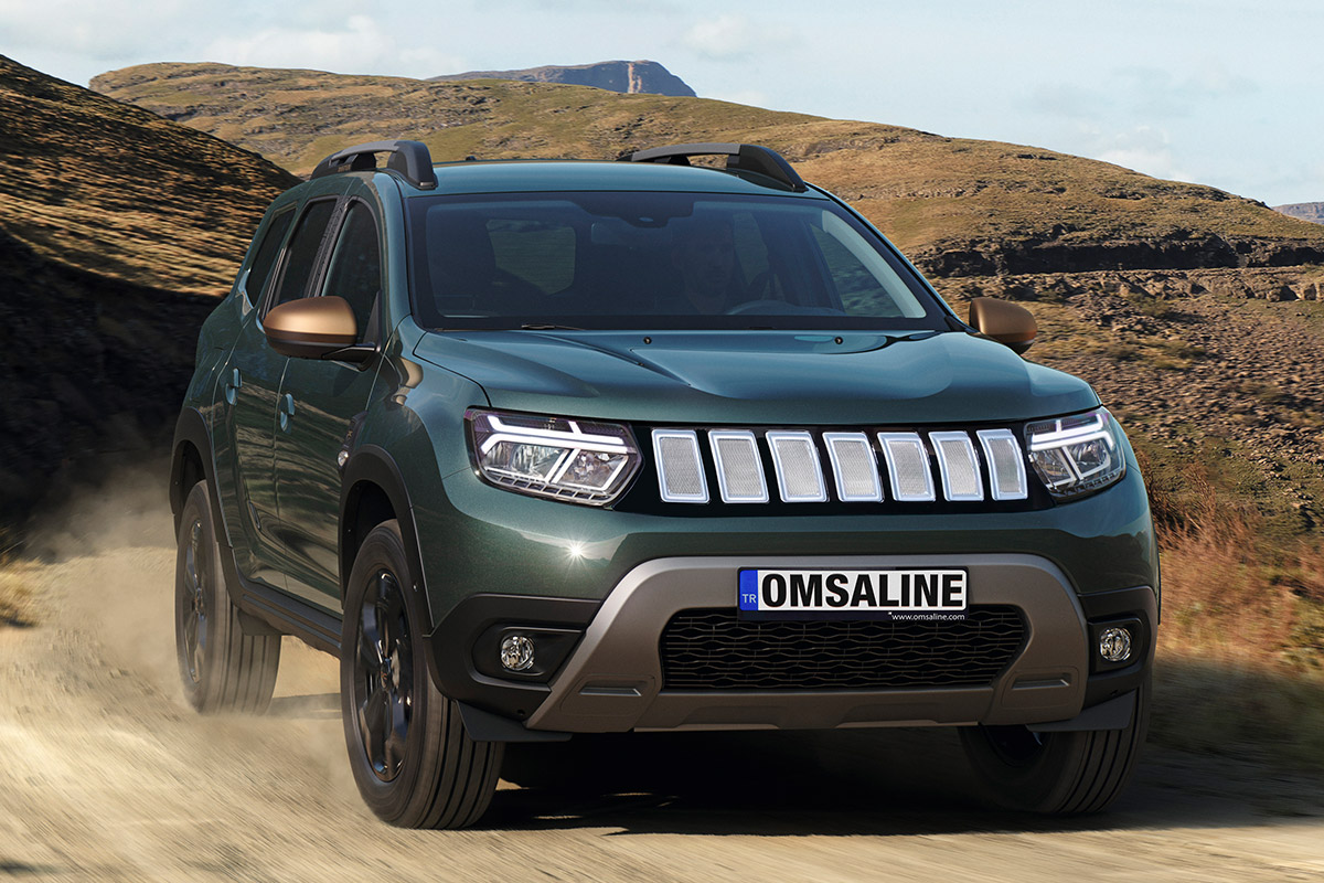 Dacia Duster Ön Panjur Jeep Model Abs 2018-2024 Arası