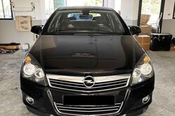 Body Kit » Plastik - Opel Astra H Yarasa Ayna Kapağı Batman Piano Siyah Abs 2004-2013 Arası