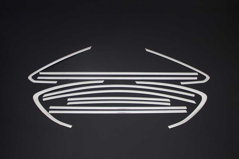OMSA Opel Astra J Sedan Krom Cam Çerçevesi 12 Parça 2012-2015 Arası - Thumbnail