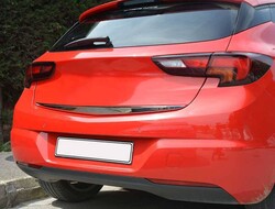 Krom Aksesuar » Omsa - OMSA Opel Astra K Krom Bagaj Alt Çıta 2015 ve Sonrası