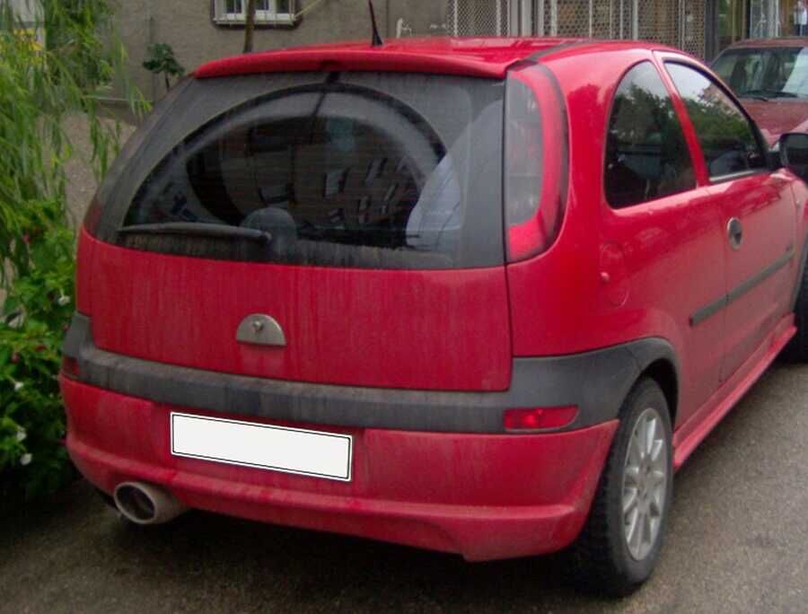 Opel Corsa C Spoiler Işıksız 2001-2004 Arası