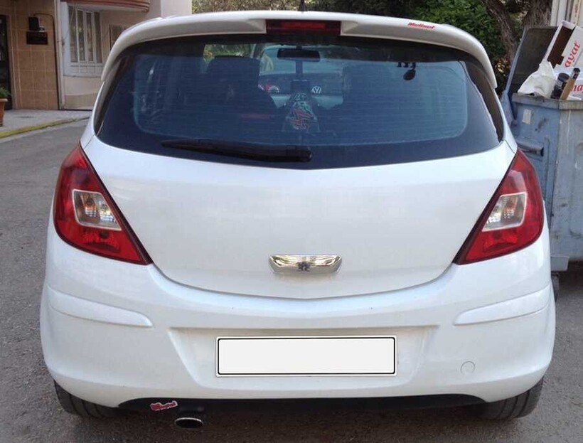 Body Kit » Fiber - Opel Corsa D Spoiler 2006-2014