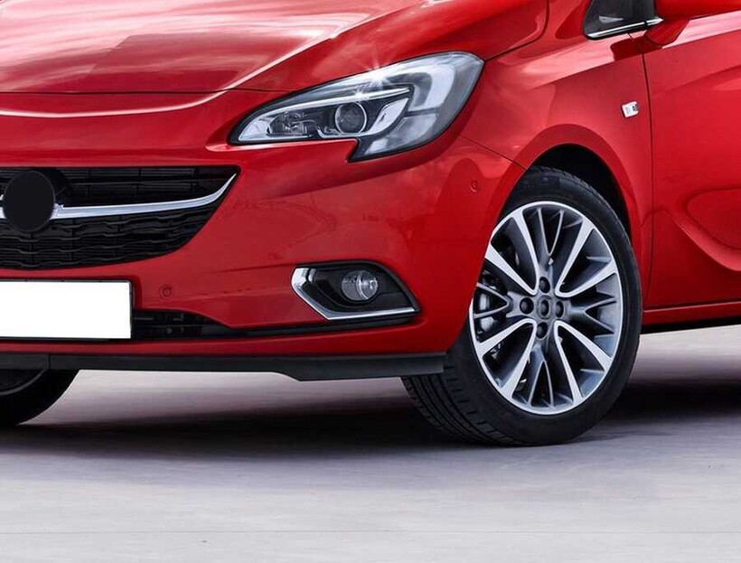 OMSA Opel Corsa E Krom Sis Farı Çerçevesi 2 Parça 2015-2019 Arası - Thumbnail