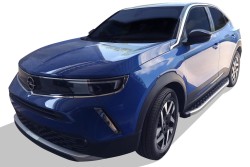 Yan Basamak - OMSA Opel Mokka Blackline Yan Basamak Krom 2020 ve Sonrası