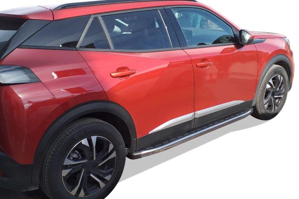 OMSA Peugeot 2008 Proside Yan Basamak Krom 2019 ve Sonrası