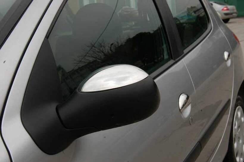 OMSA Peugeot 206 Krom Ayna Kapağı 2 Parça 1998-2012 Arası - Thumbnail