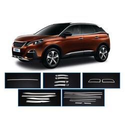 OMSA Peugeot 3008 5 Parça Krom Set 2016 ve Sonrası - Thumbnail