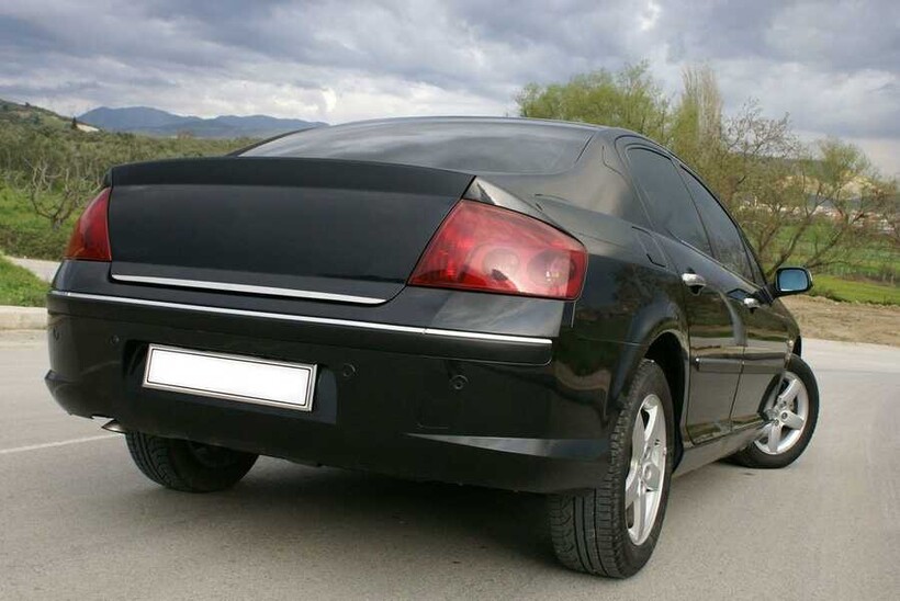 OMSA Peugeot 407 Krom Bagaj Alt Çıta 2004-2010 Arası - Thumbnail