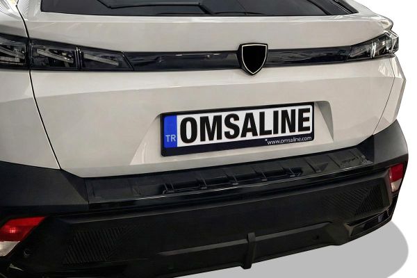 Peugeot 408 Arka Tampon Eşiği Parlak Plastik 2023 ve Sonrası