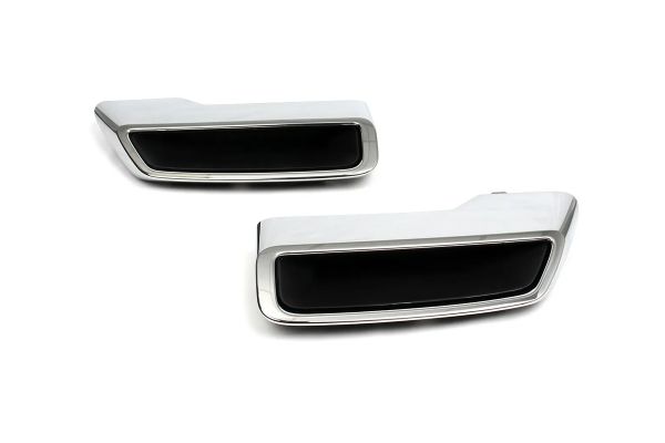 Peugeot 5008 OEM Krom Egzoz Ucu 2 Parça 2016-2023 Arası