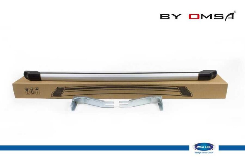 OMSA Peugeot Bipper Elegance Arka Basamak Alüminyum 2008 ve Sonrası - Thumbnail
