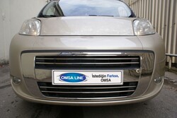 Krom Aksesuar » Omsa - OMSA Peugeot Bipper Krom Ön Tampon Çıtası 4 Parça 2008 ve Sonrası