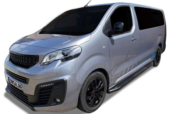 OMSA Peugeot Expert Traveller Proside Yan Basamak Siyah 2016 ve Sonrası