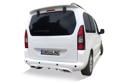Body Kit » Fiber - Peugeot Partner Tepee Arka Difüzör 2008-2018 Arası