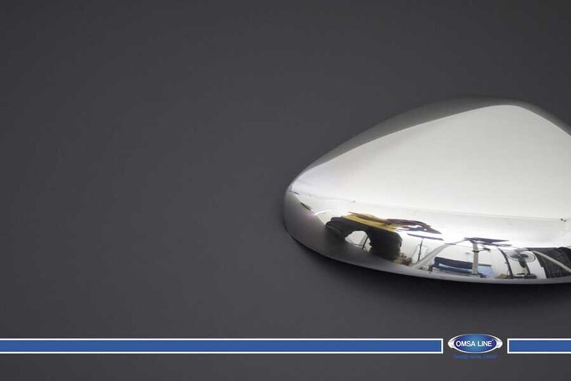 OMSA Peugeot Rcz Krom Ayna Kapağı 2 Parça 2010 ve Sonrası - Thumbnail