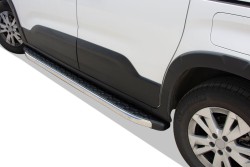 OMSA Peugeot Rifter Blackline Yan Basamak Krom Kısa Şase 2019 ve Sonrası - Thumbnail