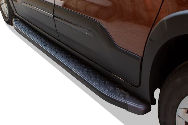 OMSA Peugeot Rifter Blackline Yan Basamak Siyah Kısa Şase 2019 ve Sonrası