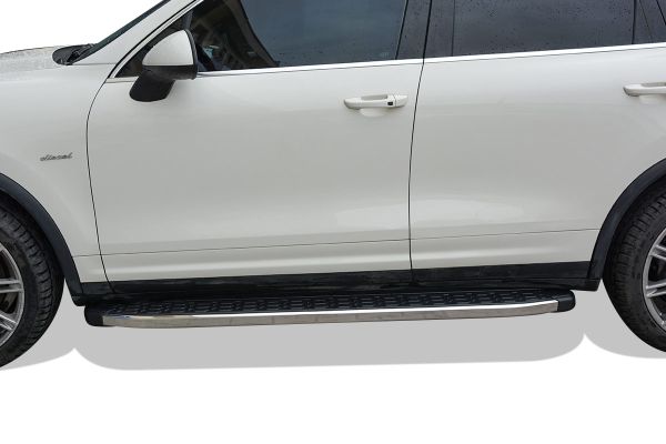 OMSA Porsche Cayanne Blackline Yan Basamak Krom 2010 ve Sonrası