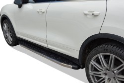 OMSA Porsche Cayanne Blackline Yan Basamak Krom 2010 ve Sonrası - Thumbnail