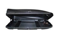 Port Bagaj Bavul 350Lt Kilitli Mat Siyah - Thumbnail