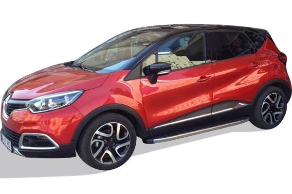 OMSA Renault Captur Blackline Yan Basamak Krom 2013-2019 Arası