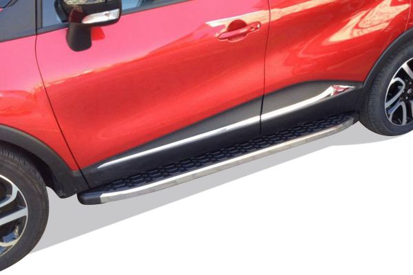 OMSA Renault Captur Blackline Yan Basamak Krom 2013-2019 Arası