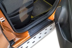 Renault Captur Kapı Eşiği Plastik 4 Parça 2013-2019 Arası - Thumbnail
