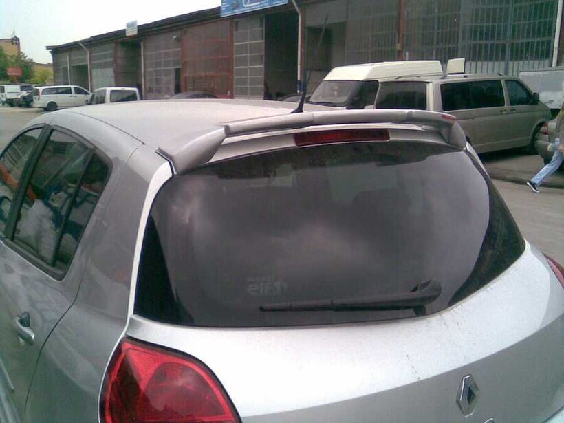 Body Kit » Fiber - Renault Clio 3 Spoiler 2006 ve Sonrası