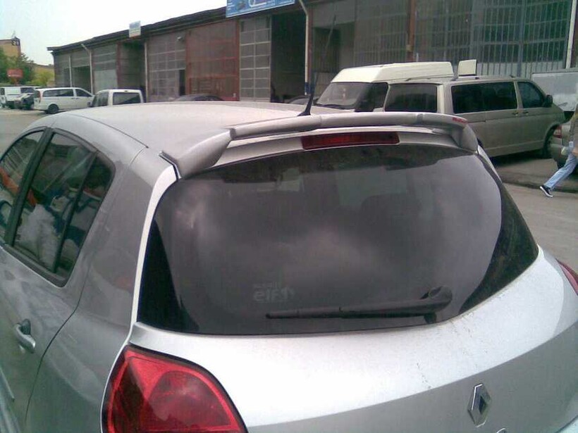 Body Kit » Fiber - Renault Clio 3 Spoiler 2006 ve Sonrası