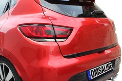 OMSA Renault Clio 4 Siyah Krom Bagaj Alt Çıta 2012-2018 Arası - Thumbnail
