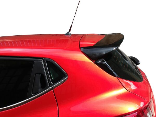 Renault Clio 4 HB Spoiler Cam üstü 2012 ve Sonrası 