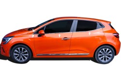 Krom Aksesuar » Omsa - OMSA Renault Clio 5 HB Krom Cam Alt Çıtası 8 Parça 2019 ve Sonrası