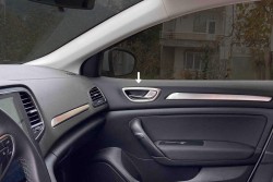 Krom Aksesuar » Omsa - OMSA Renault Megane 4 Taşlı İç Kapı Kolu Çerçevesi 4 Parça 2021 ve Sonrası