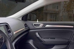 Krom Aksesuar » Omsa - OMSA Renault Megane 4 HB Krom İç Kapı Kolu Çerçevesi 4 Parça Taşlı 2016-2020 Arası