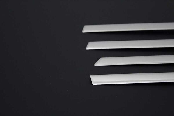OMSA Renault Megane 4 Sedan Krom Cam Alt Çıtası 6 Parça 2021 ve Sonrası