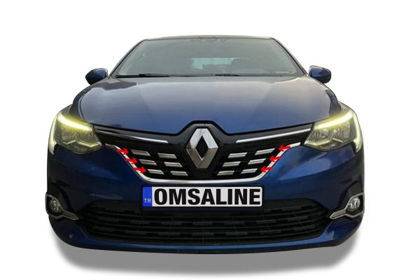 OMSA Renault Taliant Krom Ön Panjur 12 Parça 2021 ve Sonrası