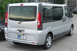 OMSA Renault Trafic 2 Facelift Krom Bagaj Açma 2010-2014 Arası - Thumbnail