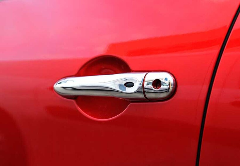 Renault Zoe Krom Kapı Kolu Sensörlü 4 Parça 2012 ve Sonrası - Thumbnail