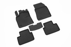 4D Paspas - Rich Renault Clio 5 4D Paspas Siyah 5 Parça 2019-2025 Arası